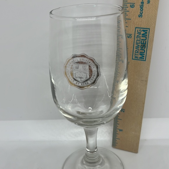 Dining Vintage Cornell University Wine Glass Poshmark